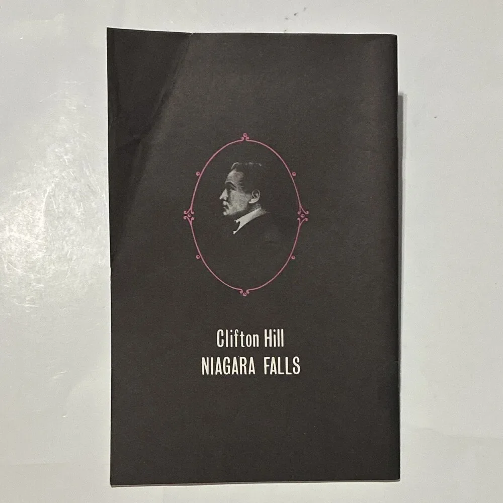 Vintage Houdini Magical Hall of Fame Niagara Falls Souvenir Booklet Hagarty